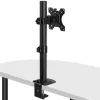 Lindy Stubby Fixed Display Mount, 8 kg, 33 cm (13 inch), 81.3 cm (32 inch), 75 x 75 mm, 100 x 100 mm, Black