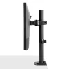 Lindy Stubby Fixed Display Mount, 8 kg, 33 cm (13 inch), 81.3 cm (32 inch), 75 x 75 mm, 100 x 100 mm, Black