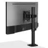 Lindy Stubby Fixed Display Mount, 8 kg, 33 cm (13 inch), 81.3 cm (32 inch), 75 x 75 mm, 100 x 100 mm, Black