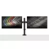 Lindy Dual Adjustable Display Mount, 8 kg, 33 cm (13 inch), 81.3 cm (32 inch), 75 x 75 mm, 100 x 100 mm, Black
