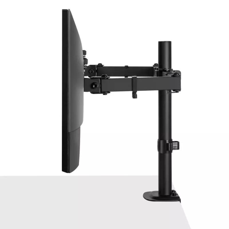 Lindy Dual Adjustable Display Mount, 8 kg, 33 cm (13 inch), 81.3 cm (32 inch), 75 x 75 mm, 100 x 100 mm, Black