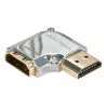 Lindy CROMO HDMI Male to HDMI Female 90 Degree Right Angle Adapter - Left