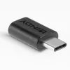 Lindy USB 3.2 Type C to C Adapter, USB 3.2 Type C, USB 3.2 Type C, Black