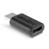 Lindy USB 3.2 Type C to C Adapter, USB 3.2 Type C, USB 3.2 Type C, Black