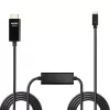Lindy 10m USB Type C to HDMI 4K60 Adapter Cable with HDR, 10 m, USB Type-C, HDMI Type A (Standard), Male, Male, Straight