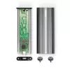 Lindy USB 3.2 Gen 2 x2 NVMe M.2 SSD Enclosure, SSD enclosure, M.2, PCI Express, 20 Gbit/s, USB connectivity, Silver