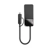 Lindy 43354 laptop dock/port replicator USB 3.2 Gen 1 (3.1 Gen 1) Type-A + Type-C Black