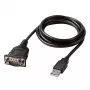 Lindy 43413 serial cable Grey 1.5 m USB Type-A RS-232