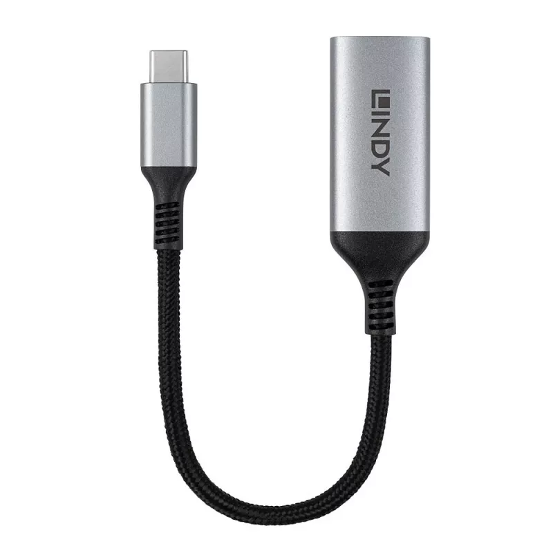 Lindy 43428 video cable adapter 0.15 m USB Type-C HDMI Grey