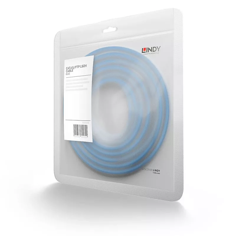 Lindy 45645 networking cable Blue 5 m Cat6 S/FTP (S-STP)