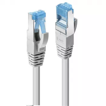 Lindy 5m Cat.6A U/UTP LSZH Cable, Grey, 5 m, Cat6a, U/UTP (UTP), RJ-45, RJ-45, Grey