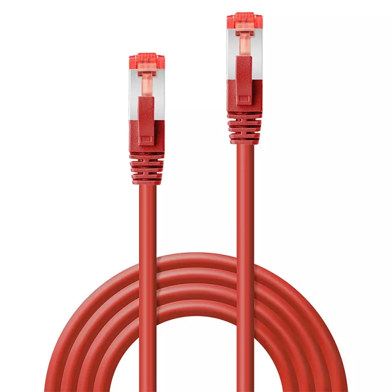 Lindy 47738 networking cable Red 10 m Cat6 S/FTP (S-STP)