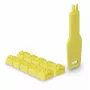 Lindy RJ45 Port Locks Yellow, 10x + 1 Key, Port blocker + key, RJ-45, Yellow, Acrylonitrile butadiene styrene (ABS), 10 pc(s), Polybag