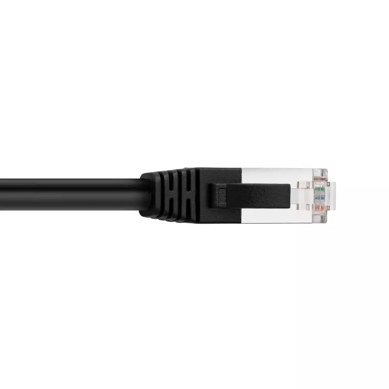 Lindy 0.2m RJ-45 Cat.6A Break-Away Adapter, 0.2 m, Cat6a, RJ-45, RJ-45, Black, Red