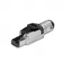 Lindy RJ-45 Cat.6/6A Toolless Field Termination Plug, RJ45, Black, Silver, Metal, CE, REACH, RoHS, UKCA, 240 g, 133 mm