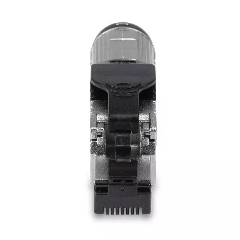 Lindy RJ-45 Cat.6/6A Toolless Field Termination Plug, RJ45, Black, Silver, Metal, CE, REACH, RoHS, UKCA, 240 g, 133 mm