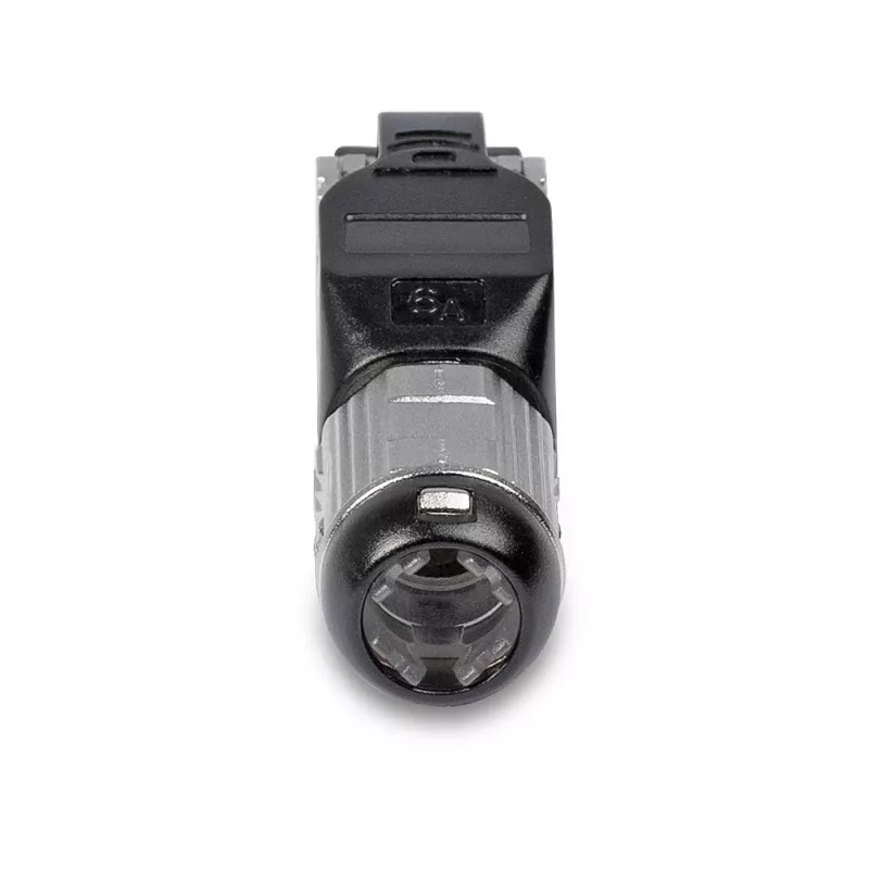 Lindy RJ-45 Cat.6/6A Toolless Field Termination Plug, RJ45, Black, Silver, Metal, CE, REACH, RoHS, UKCA, 240 g, 133 mm