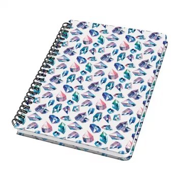 Writing Notebook Sigel Jolie JN616 A5 60 Sheets Blue Pink Violet White