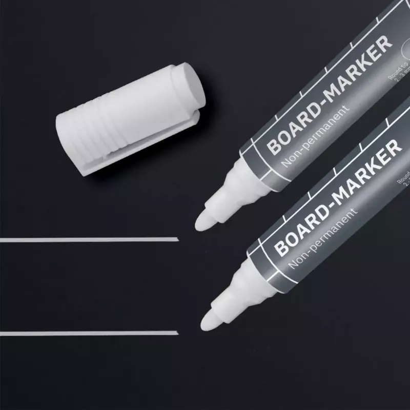 Marker Sigel BA715 2 pcs Fine/Bullet tip White