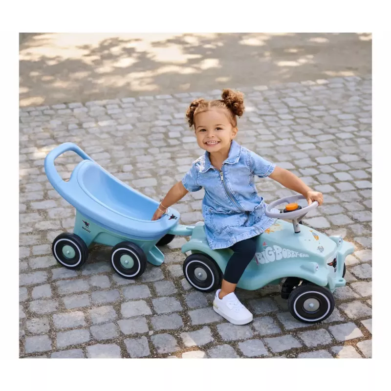 Baby walker Simba-Dickie BIG Buggy 3-in-1 — blue/turquoise, convertible design