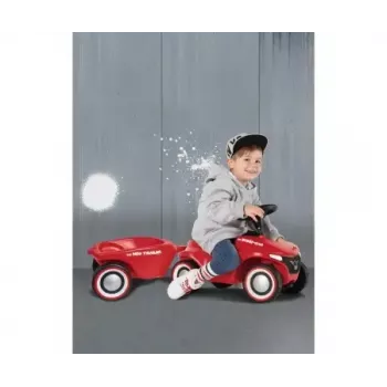 Toy car trailer Simba‑Dickie BIG Bobby‑Car Neo Trailer — plastic, red, for ages 1–5