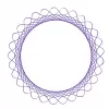 Children's spirograph Ravensburger 297740 with stencil and 2 markers, multicolour, for ages 6+