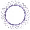Children's spirograph Ravensburger 297740 with stencil and 2 markers, multicolour, for ages 6+
