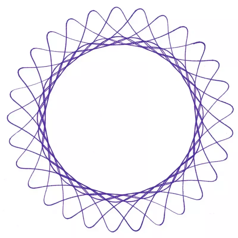 Children's spirograph Ravensburger 297740 with stencil and 2 markers, multicolour, for ages 6+