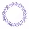 Children's spirograph Ravensburger 297740 with stencil and 2 markers, multicolour, for ages 6+