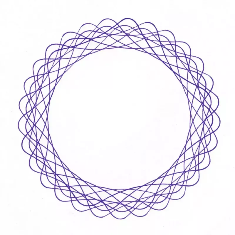 Children's spirograph Ravensburger 297740 with stencil and 2 markers, multicolour, for ages 6+