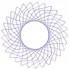 Children's spirograph Ravensburger 297740 with stencil and 2 markers, multicolour, for ages 6+