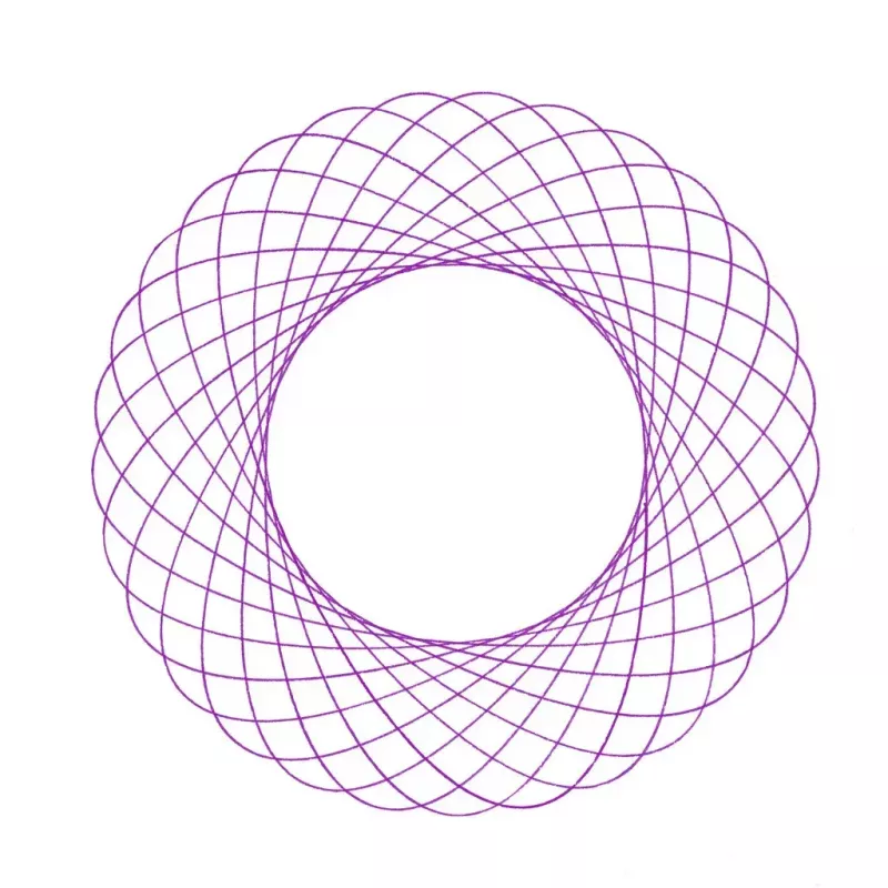 Children's spirograph Ravensburger 297740 with stencil and 2 markers, multicolour, for ages 6+