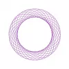 Children's spirograph Ravensburger 297740 with stencil and 2 markers, multicolour, for ages 6+