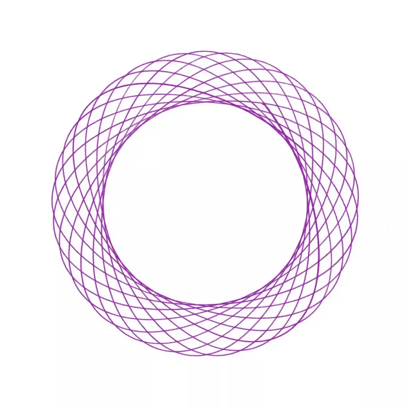 Children's spirograph Ravensburger 297740 with stencil and 2 markers, multicolour, for ages 6+