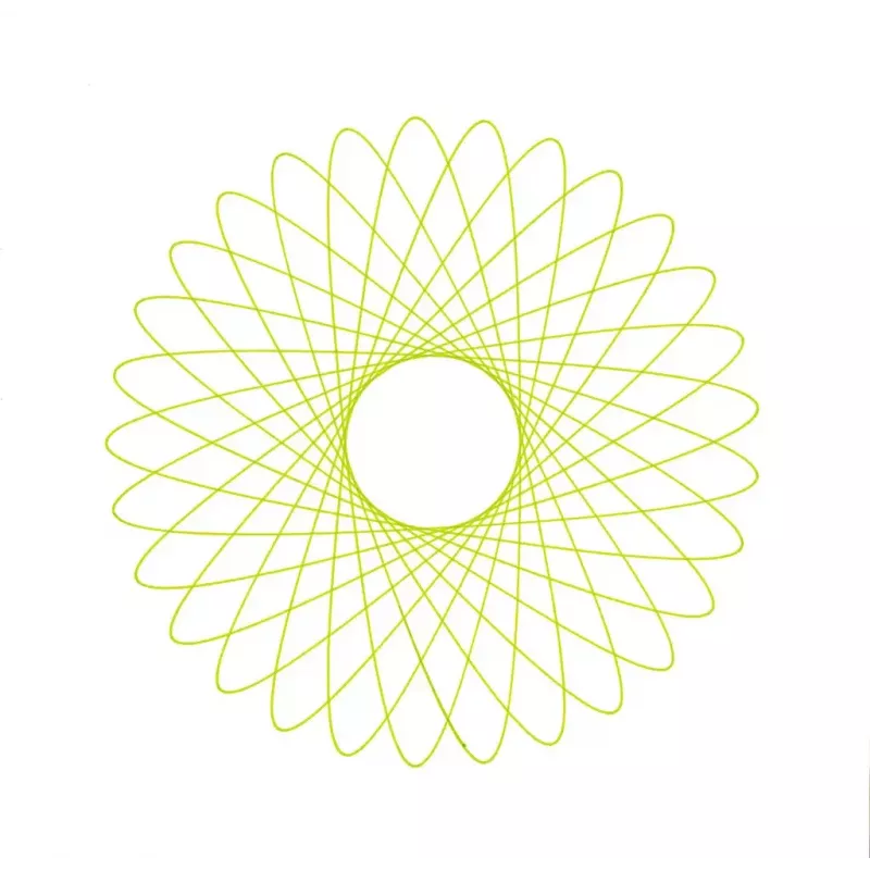 Children's spirograph Ravensburger 297740 with stencil and 2 markers, multicolour, for ages 6+
