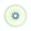 Children's spirograph Ravensburger 297740 with stencil and 2 markers, multicolour, for ages 6+