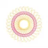 Children's spirograph Ravensburger 297740 with stencil and 2 markers, multicolour, for ages 6+