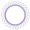 Children's spirograph Ravensburger 297740 with stencil and 2 markers, multicolour, for ages 6+