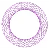 Children's spirograph Ravensburger 297740 with stencil and 2 markers, multicolour, for ages 6+