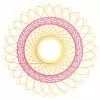 Children's spirograph Ravensburger 297740 with stencil and 2 markers, multicolour, for ages 6+
