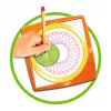 Children's spirograph Ravensburger 297740 with stencil and 2 markers, multicolour, for ages 6+
