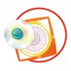 Children's spirograph Ravensburger 297740 with stencil and 2 markers, multicolour, for ages 6+