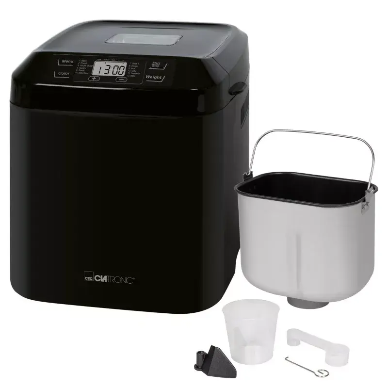 Bread maker CLATRONIC BBA 3774 550W – 3 L pan, up to 1.5 kg loaf, 12 programs, LCD timer
