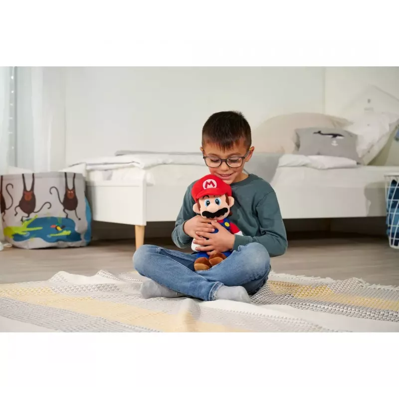 Doll SIMBA Super Mario – character Super Mario, soft toy