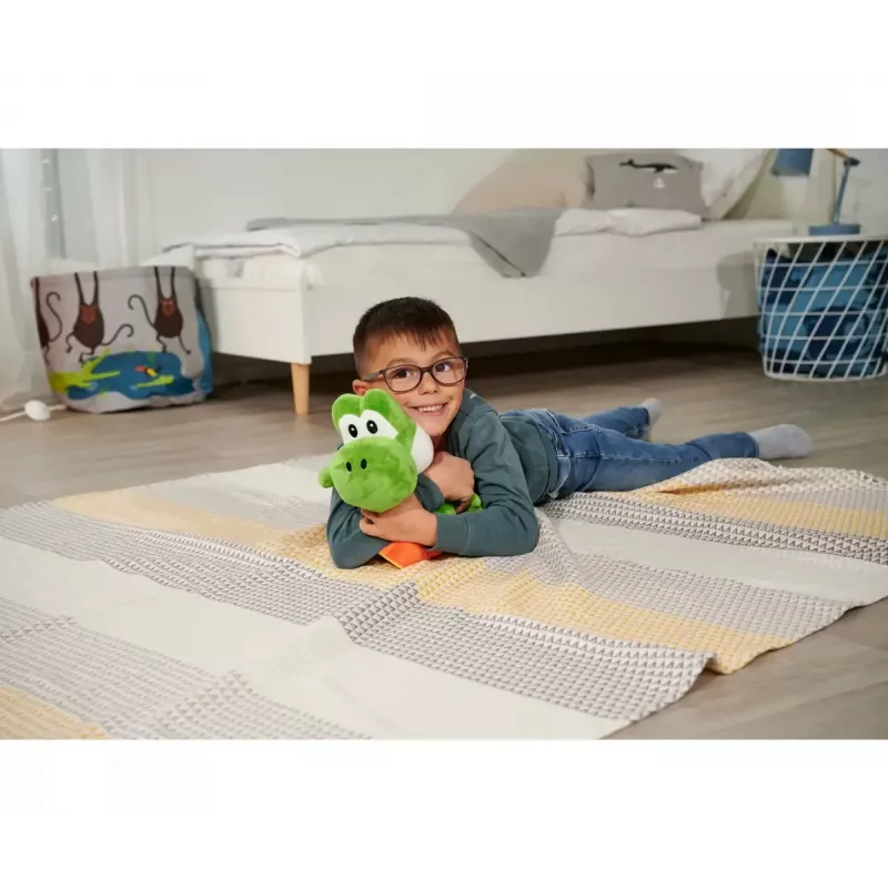 Stuffed Toy character Yoshi by Simba-Dickie, Super Mario theme, model 109231012, approx. 30 cm
