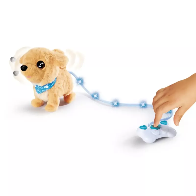 Simba ChiChi LOVE Loomy Golden Retriever Soft Toy, 20 cm, Beige and Pink