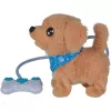 Simba ChiChi LOVE Loomy Golden Retriever Soft Toy, 20 cm, Beige and Pink