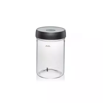Fermentation jar 1 L GEFU NATIVO G-15810, glass jar with airlock lid for pickling and lacto-fermentation
