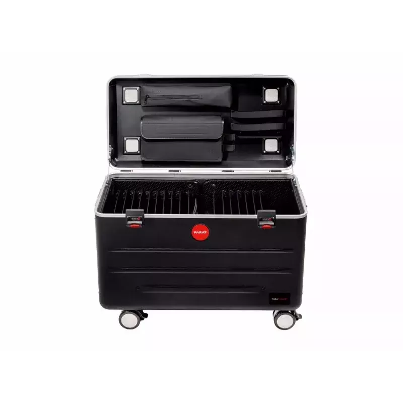 Portable device management cart Parat 20872015116 Black Floor placement for Laptops and Tablets
