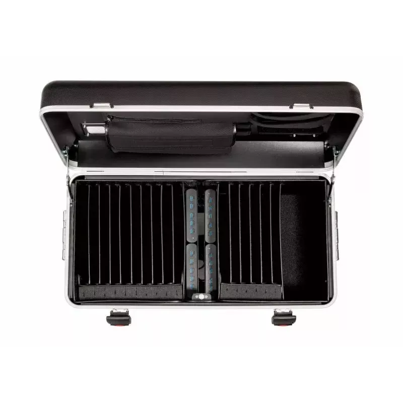 Portable device management cart Parat 20872015116 Black Floor placement for Laptops and Tablets